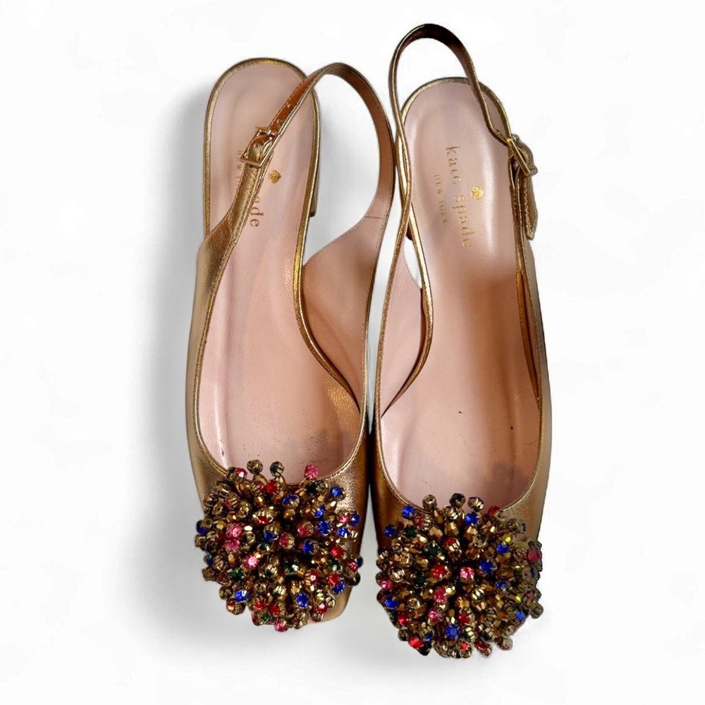 Kate Spade Marren Embellished Flats Size: 6.5